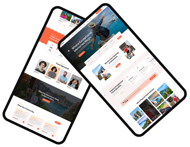 Travo mobile app preview